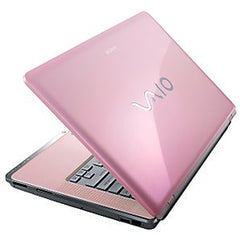 Pink sony vaio laptop